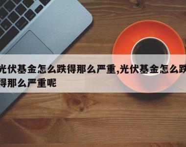 光伏基金怎么跌得那么严重,光伏基金怎么跌得那么严重呢
