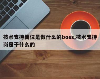 技术支持岗位是做什么的boss,技术支持岗是干什么的